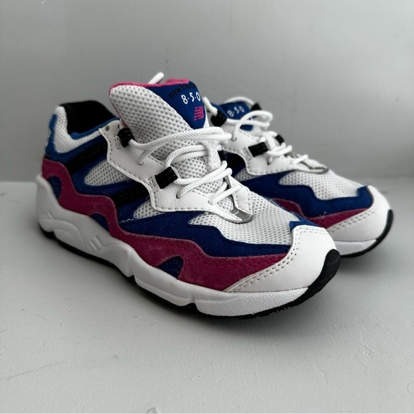 New Balance 850 Retro Colorblock Sneakers‎ Kids Athletic Running Shoes - Picture 5 of 7